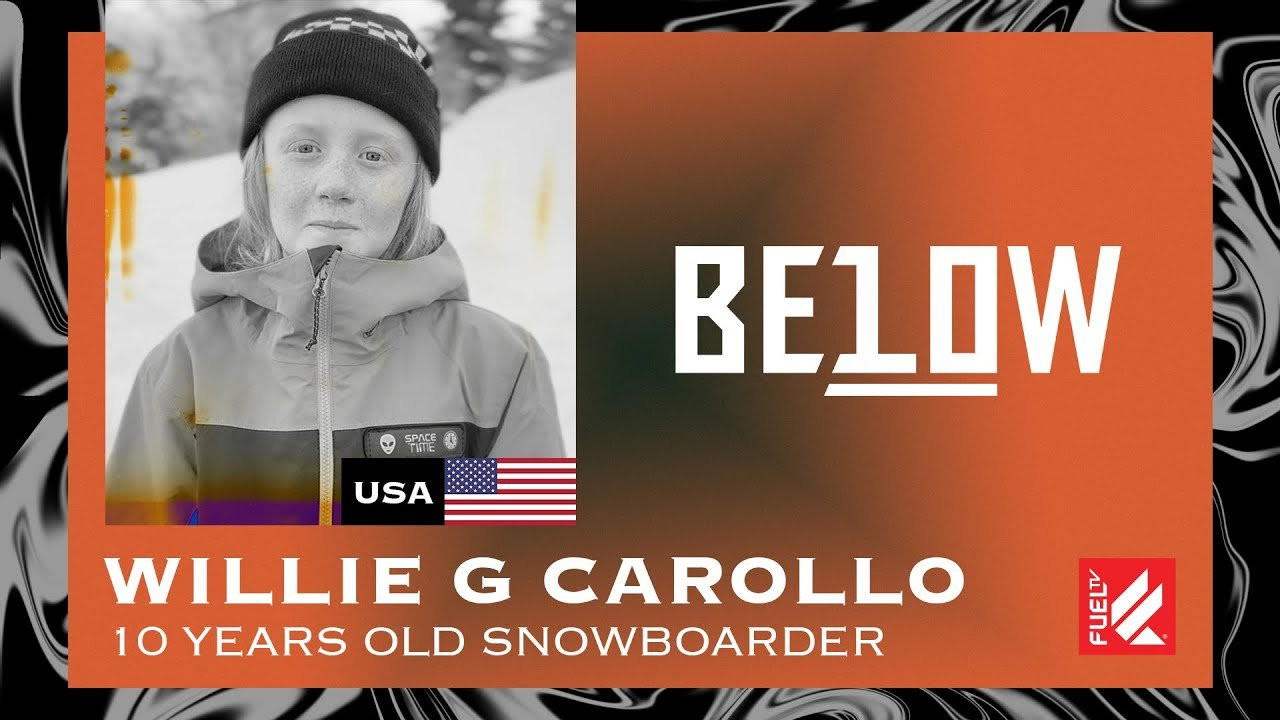 🩸GET READY, NEW BLOOD IS TAKING OVER! THE KIDS ARE ON COMMAND FROM NOW ON!🩸<br />BELOW 10 brings the young talents under 10 year old, from all around the world to you!<br /><br />The young 10-year-old snowboarder is from Utah and he’s very talented!<br />For Willie the mountain that he’d love to ride one day is Laax, Switzerland.<br /><br />How about you?<br /><br />Every Tuesday and Saturday a new episode premieres on our Youtube channel.<br /><br />STAY TUNED!📺<br /><br />Know where we are https://fuel.tv/find-us/<br /><br />#fueltv #actionsports #below10 #youngbloods