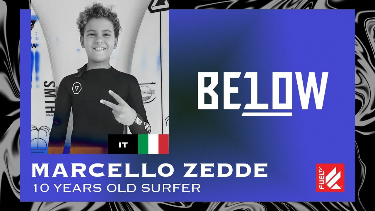 🩸GET READY, NEW BLOOD IS TAKING OVER! THE KIDS ARE ON COMMAND FROM NOW ON!🩸<br />BELOW 10 brings the young talents under 10 year old, from all around the world to you!<br /> <br />In this episode meet Marcello Zedde, a 10-year-old Italian surfer, living now in South Africa.<br />He would love to do a surf trip to Mentawais with John John Florence!<br /><br />What’s your dream surf trip and who’d you take with you?<br /><br />Every Tuesday and Saturday a new episode premieres on our Youtube channel.<br /><br />STAY TUNED!📺<br /><br />Know where we are https://fuel.tv/find-us/<br /><br />#fueltv #actionsports #below10 #youngblood