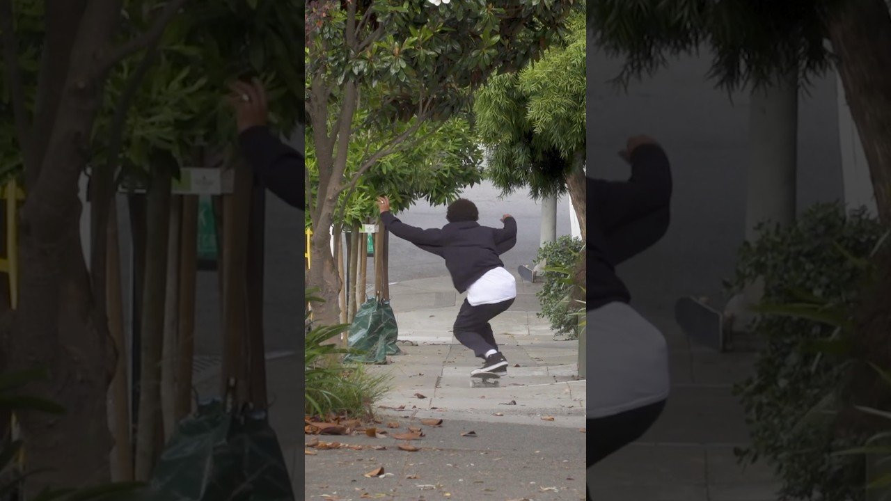 San Francisco's hills have to be seen firsthand to be believed and skating them is a discipline all to itself! #skateboarding