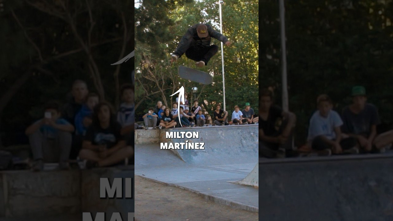 How gnarly is Milton Martinez?! Even the Ollie is wild on this huge gap. Skate Tales touches down in Argentina in season 4! #skateboarding