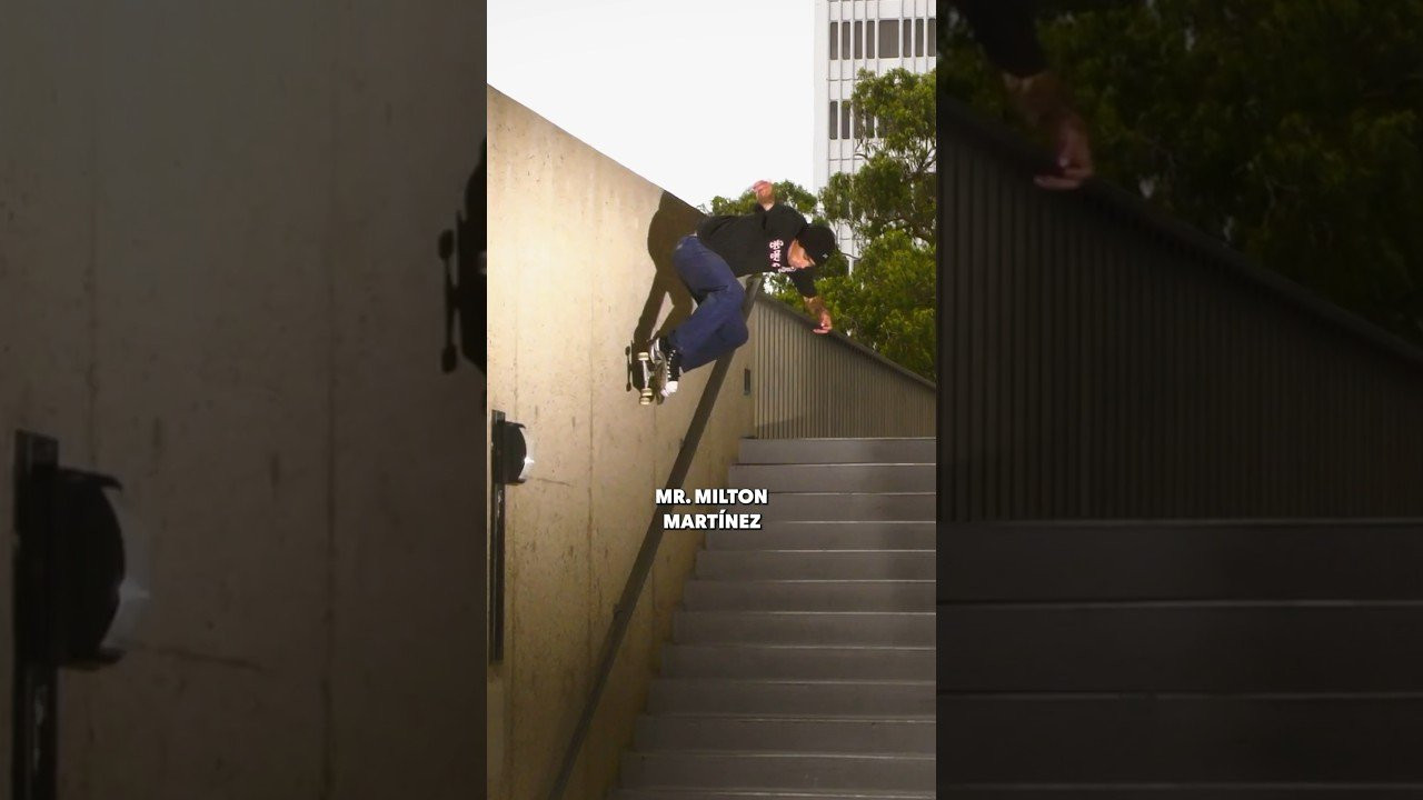 Milton Martinez was born into skateboarding - his entire family skates! Learn more in a new episode of Skate Tales dropping tomorrow on our YouTube! #skateboarding