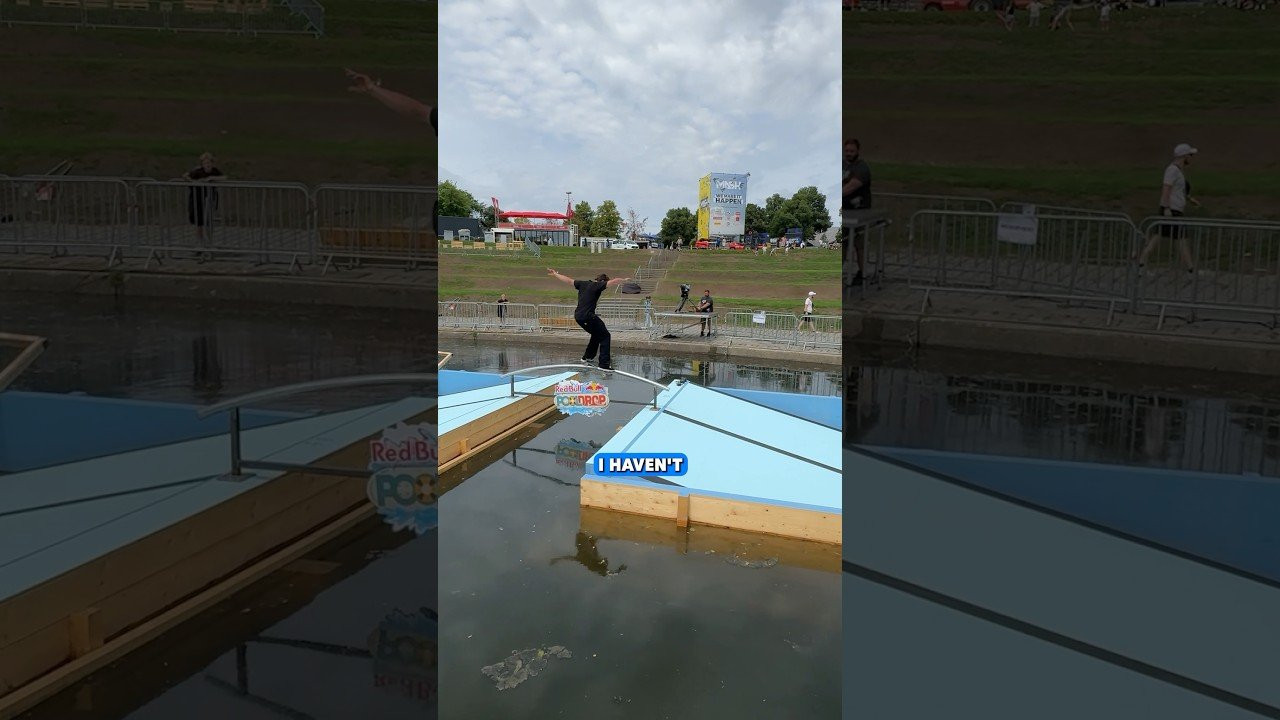 💦 What's your favorite part of the course?<br />Red Bull Pool Drop starts tomorrow! <br />Stay tuned to our Instagram Stories for coverage of the Qualifiers and watch the Finals LIVE this Saturday on Red Bull TV starting at 5:30pm CEST / 11:30am ET / 8:30am PT <br />#RedBullPoolDrop #skateboarding