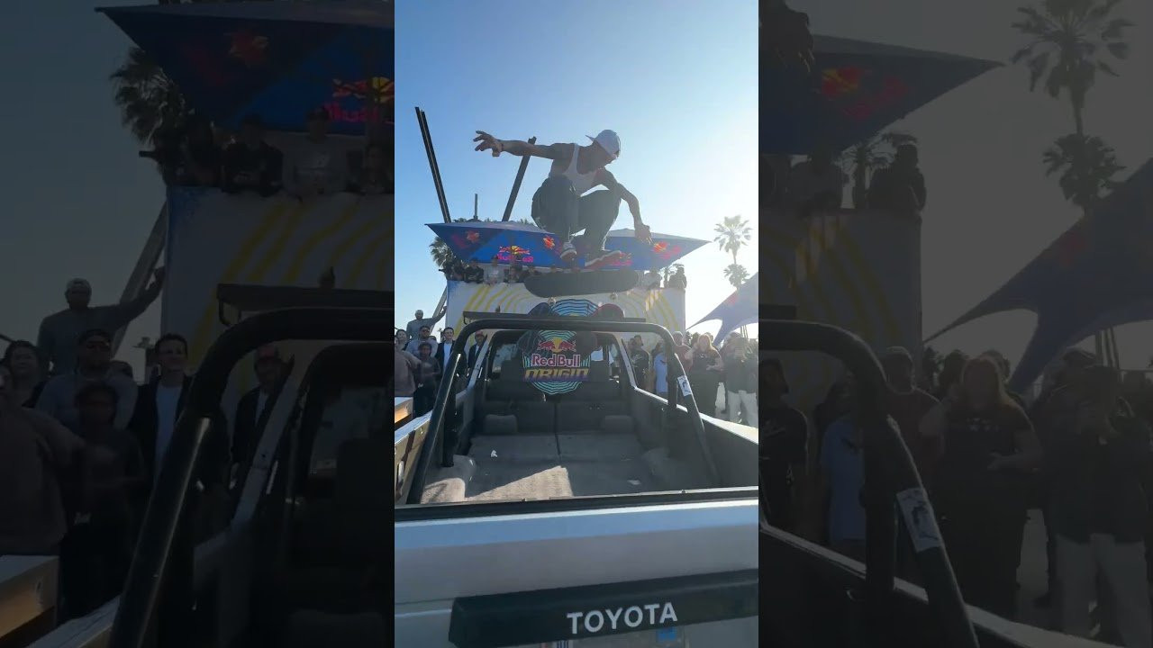 Chaos on the Venice Beach Boardwalk. 🔥 Some highlights from the #RedBullOrigin Best Trick Contest. 🏆