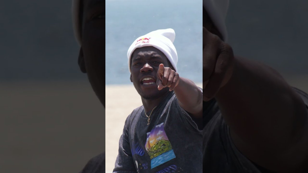 Zion Wright rips the Venice Beach Skatepark bowl ahead of #RedBullOrigin this weekend! ☀️🌴