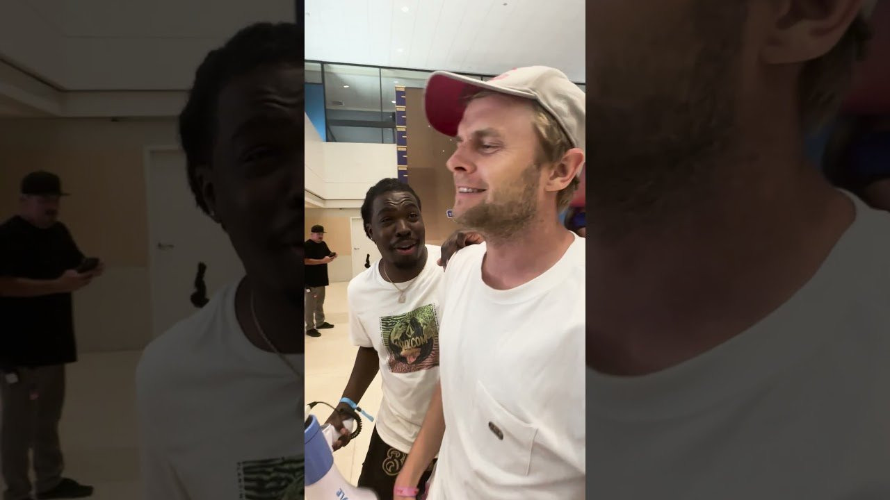 The #MauiJim High Sticker Wall at #redbullterminaltakeover was pure chaos! 🔥 #NewOrleans #NOLA