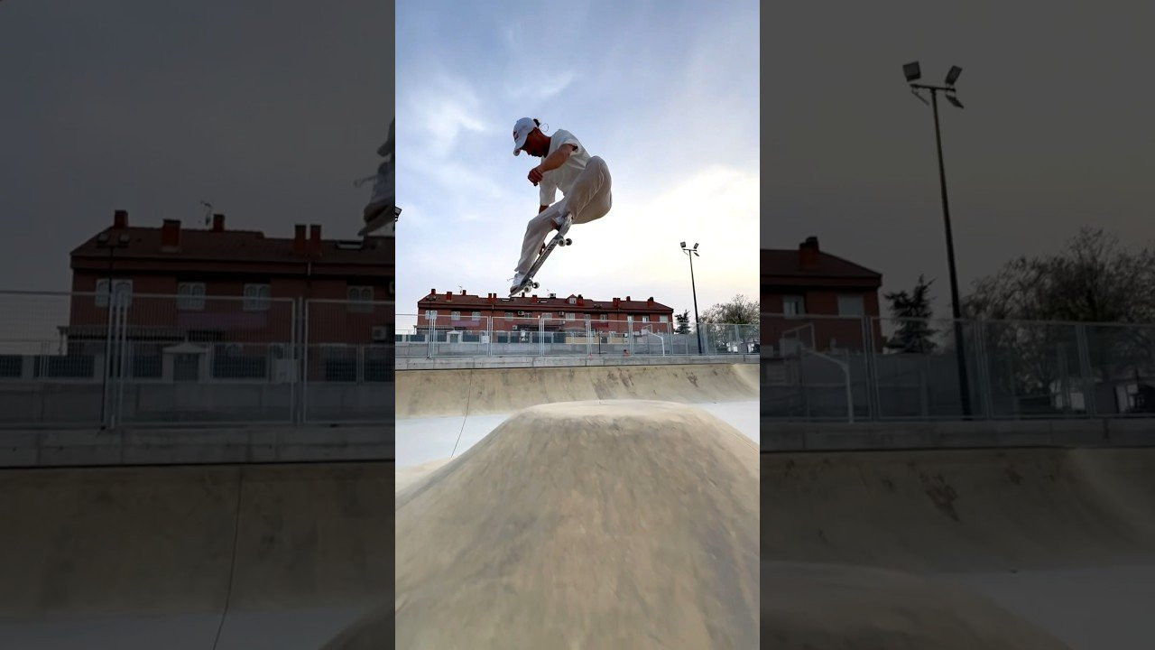 🇪🇸 Danny Leon gives us a tour of his new hometown skatepark! #skatepark