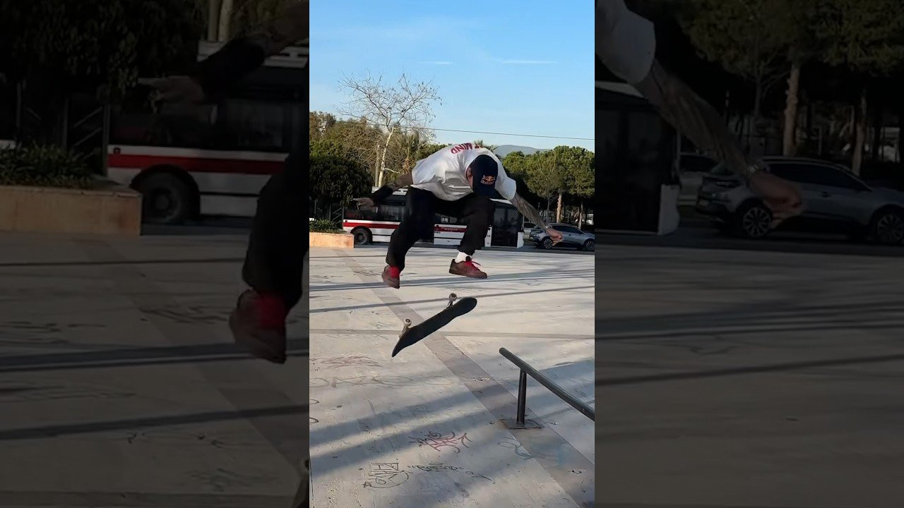 Turkey's Berke Dikiscioglu takes us for a tour of one of Izmir's super plaza spots! #skateboarding