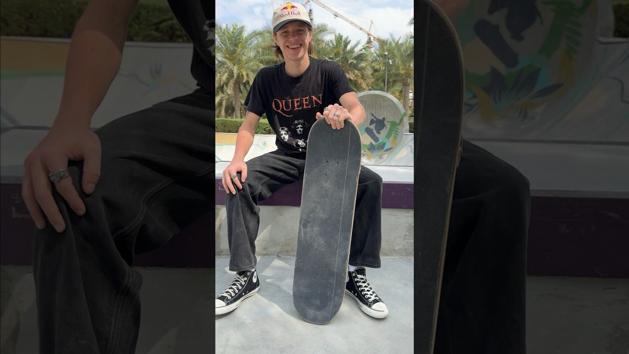 How is CJ Collins' taste in skateboarding shapes changing as he grows? #skateboarding