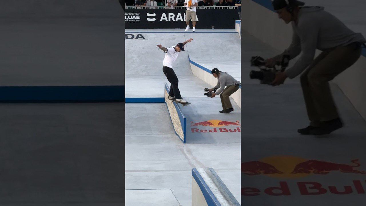 What an intense Final tonight in Dubai!<br />Congrats 🇵🇹 Gustavo Ribeiro on battling through it and coming out in 2nd! If you missed the live stream watch the replay of the Dubai Men & Women Street Finals on Red Bull TV. 🔑 #skateboarding