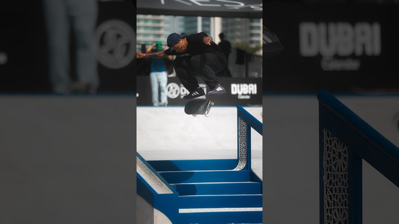 🇦🇪 World Skate Dubai Semi-Finals got delyaed due to rain today so they will be going down tomorrow morning before the Finals. Watch our IG Stories for Semi-Finals coverage and tune in to Red Bull TV to see the Finals LIVE tomorrow! #skateboarding
