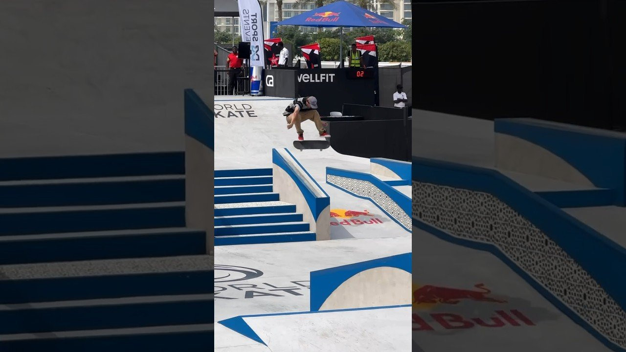 🇨🇦 Ryan Decenzo Quarterfinals run that made the top 16 cut advancing to tomorrows Semi-Finals! Stay tuned to our IG Stories for more and watch the Finals live this Sunday on Red Bull TV! #skateboarding