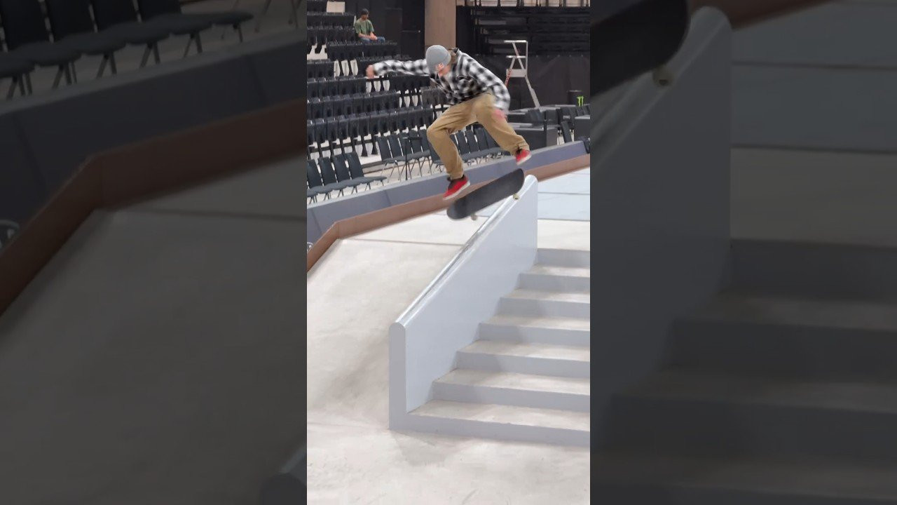 🔥Two bangers during SLS practice yesterday! Watch Ryan Decenzo & the crew skate the SLS Paris stop live now on streetleague.com #skateboarding