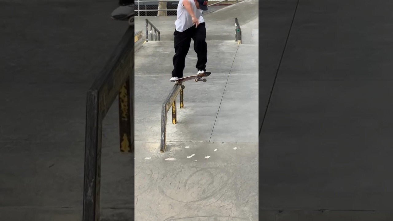 The blind lock in is the most dangerous and fearful aspect of grinding anything- it's one thing to get into one, another to get out. Jamie Foy seems to have mastered it! #skateboarding