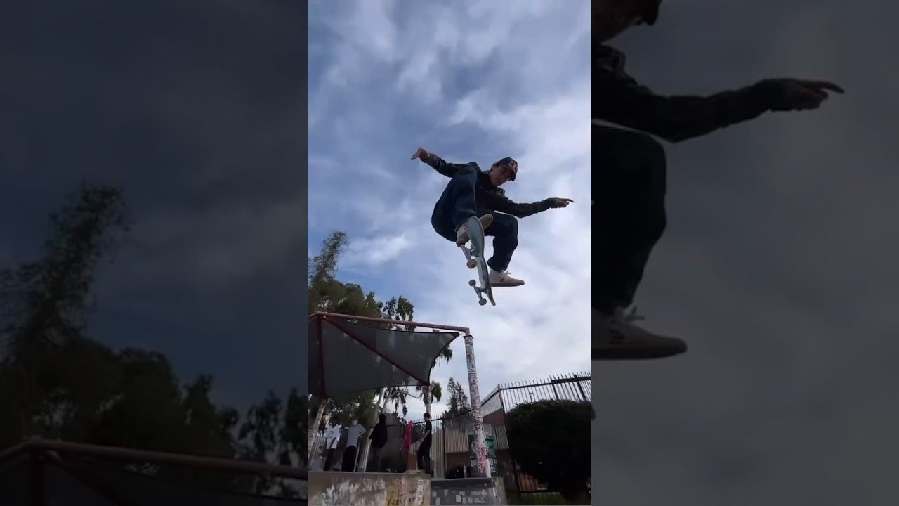 Take your pick of six heaters from Gustavo Ribeiro at Stoner park in an uncharacteristically overcast LA! #skateboarding