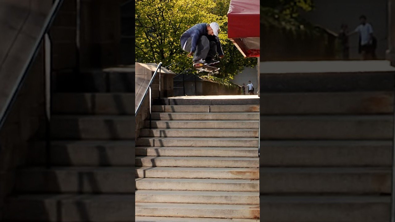 TJ Rogers keeping the stair-counters busy in Toronto! #skateboarding