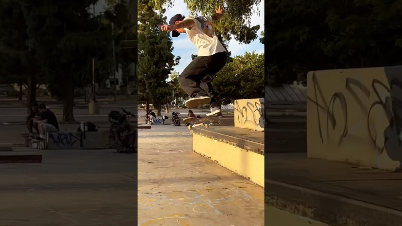 Gustavo Ribeiro, Nollie Kickflip Crooks Nollie Heelflip Out! #skateboarding