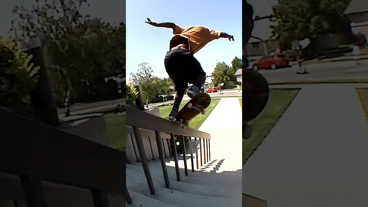 Zion Wright Half Cab Crooked Grind guest clip from Hayley Wilson's new Real Skateboards part! #skateboarding