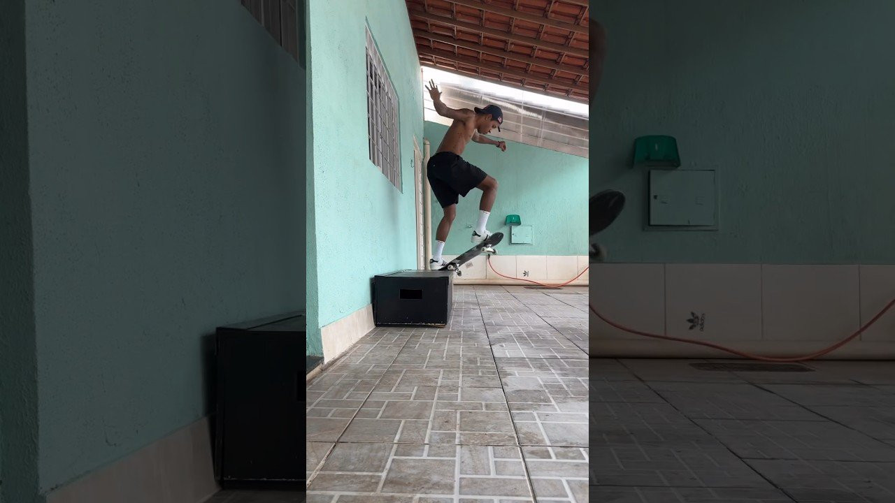 2024 ledge game goals! Felipe Gustavo home fun box sesh during the holidays. #skateboarding