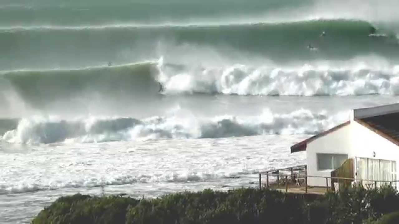 A select crew of out-of-towners -- from Tom Curren to John Florence -- waited out indoors during a three day tempest. When the wind backed off they scored Supertubes at its very best.