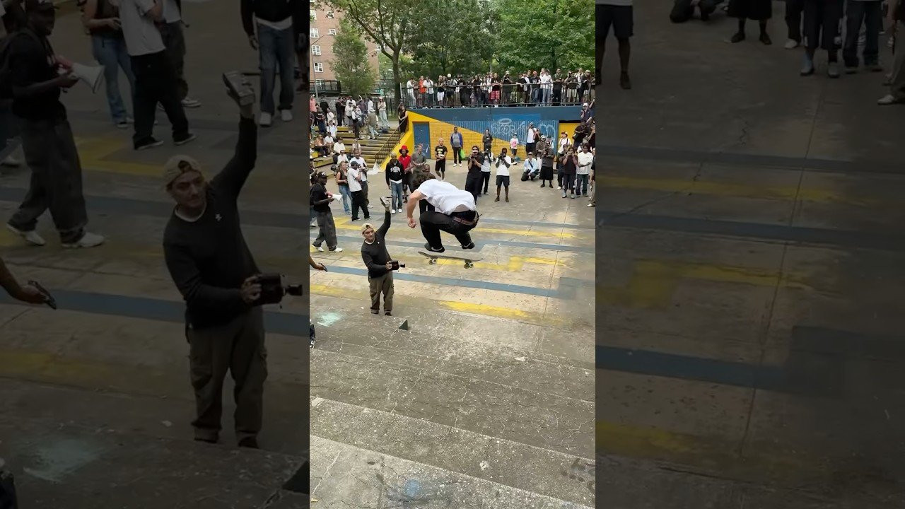 Tyshawn and Hardies got the whole block out to D7 and it popped off 🗽