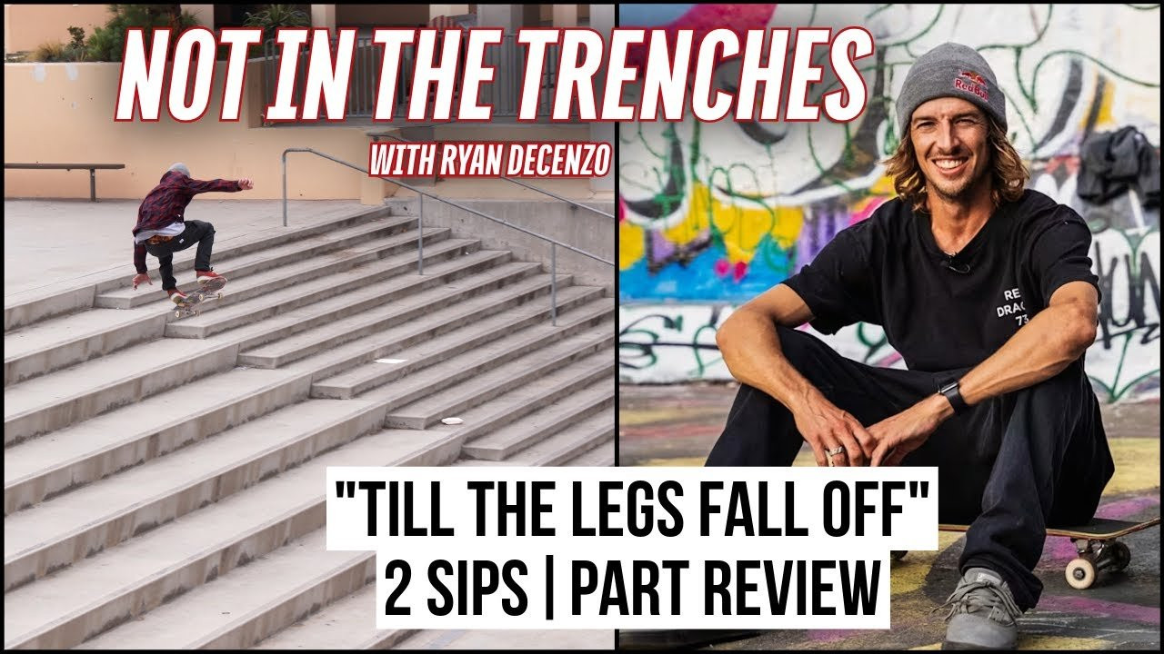 In today's episode of "NOT In The Trenches", we sat down with Ryan Decenzo and discussed some of his favorite tricks from his latest video part "Till The Legs Fall Off". Go snag a beer & enjoy!!!<br />#skateboarding #skate #RyanDecenzo<br /><br />Filmed and Edited By : Alex Saxon<br /><br />Additional Filming By : <br /> Skippy, Landon Giuli, Spencer Burdock, Shane Darnell, Aaron Brown, and <br />Ewan Bowman<br />. <br />.<br />.<br />WEBSITE<br />https://www.2centsskateboards.com<br /><br />INSTAGRAM<br />https://www.instagram.com/2centsskate/