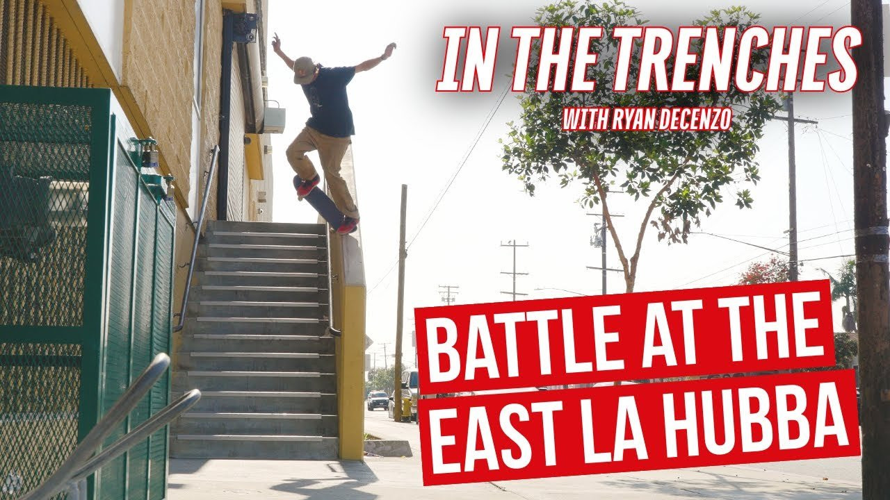 Decenzo battles out a kickflip krook at the East LA 14 Hubba.<br /><br />Filmed by : Spencer Burdock<br />Edited by : Alex Saxon<br /><br />#skateboarding #skate #skateboardingisfun #2centsskateboards #InTheTrenches #RyanDecenzo<br />. <br />.<br />.<br />WEBSITE<br />https://www.2centsskateboards.com<br /><br />INSTAGRAM<br />https://www.instagram.com/2centsskate/