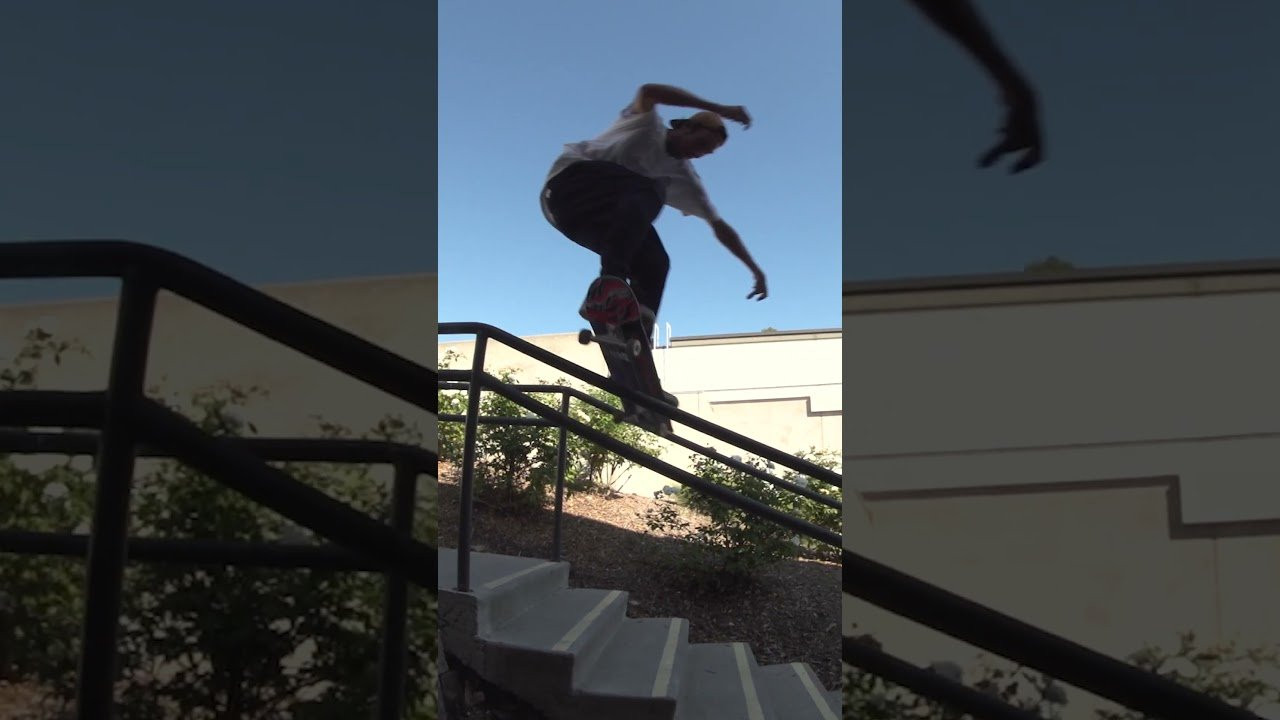 Ryan Decenzo #treflip lipslide from his latest #thrashermagazine part "Till The Legs Fall Off"