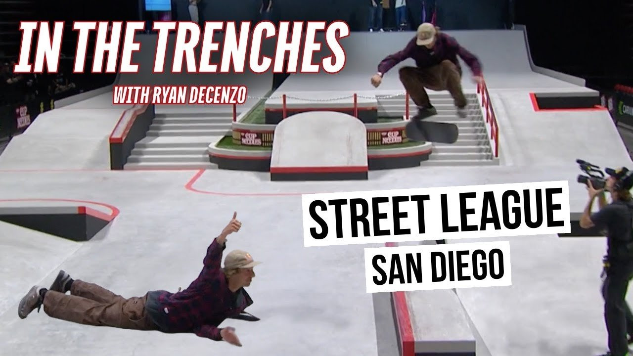 On this episode of “In The Trenches” we follow along with Decenzo as he takes us behind the scenes at SLS San Diego. Decenzo gives us a breakdown of the course & shows us his pre contest routine! #skateboarding #skate #skateboardingisfun #2centsskateboards #InTheTrenches #RyanDecenzo #2centsskate<br /><br /><br />WEBSITE<br />https://www.2centsskateboards.com<br /><br />INSTAGRAM<br />https://www.instagram.com/2centsskate/