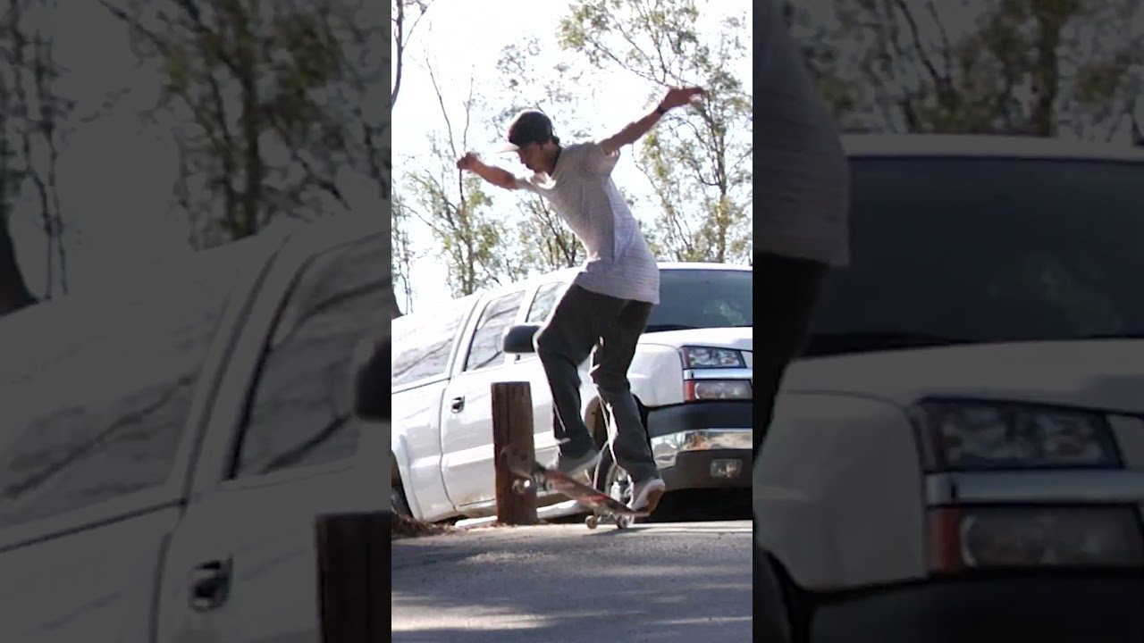Fs tailslide fs flip out! "Till The Legs Fall Off" #skateboarding #skateshorts