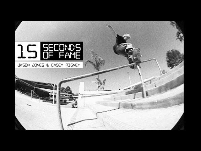 15 Seconds of Fame or todays attention span. Jason Jones and Casey Rigney back to back tricks fakie back lip and Sw bs lip.<br /><br />www.digitalskateboarding.com<br />@skateboarding<br />filmed by: @dirtyklips