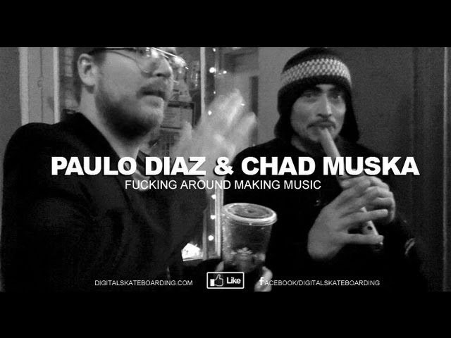 Chad playing a Starbucks cup drum and Paulo on the flute. Just having fun at New Image Art Gallery where Muska is showing a few pieces.<br /><br />Instagram:<br />@dirtyklips<br /><br />www.dirtyklips.com