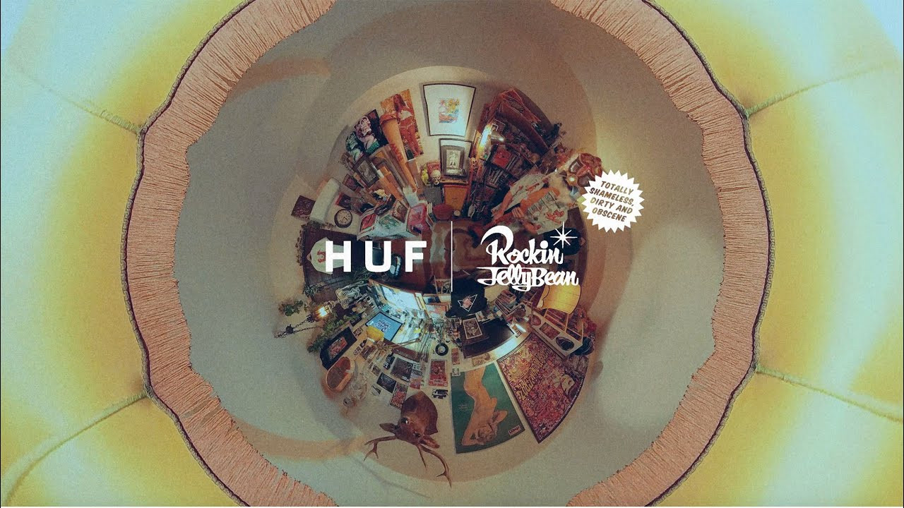 A totally shameless, dirty and obscene collab with Tokyo-based artist Rockin' Jelly Bean.<br /><br />Rockin Jelly Bean is renowned for his erotically charged low-brow aesthetic, described as “lascivious and wildly imaginative.” He has built an international cult following, not only for the obscene nature of his art, but also for the subliminal messages hidden throughout his work. <br /><br />Video by Keith Susuki<br /><br />The HUF x RJB collection is now available at: https://hufworldwide.com/collections/huf-x-rockin-jelly-bean