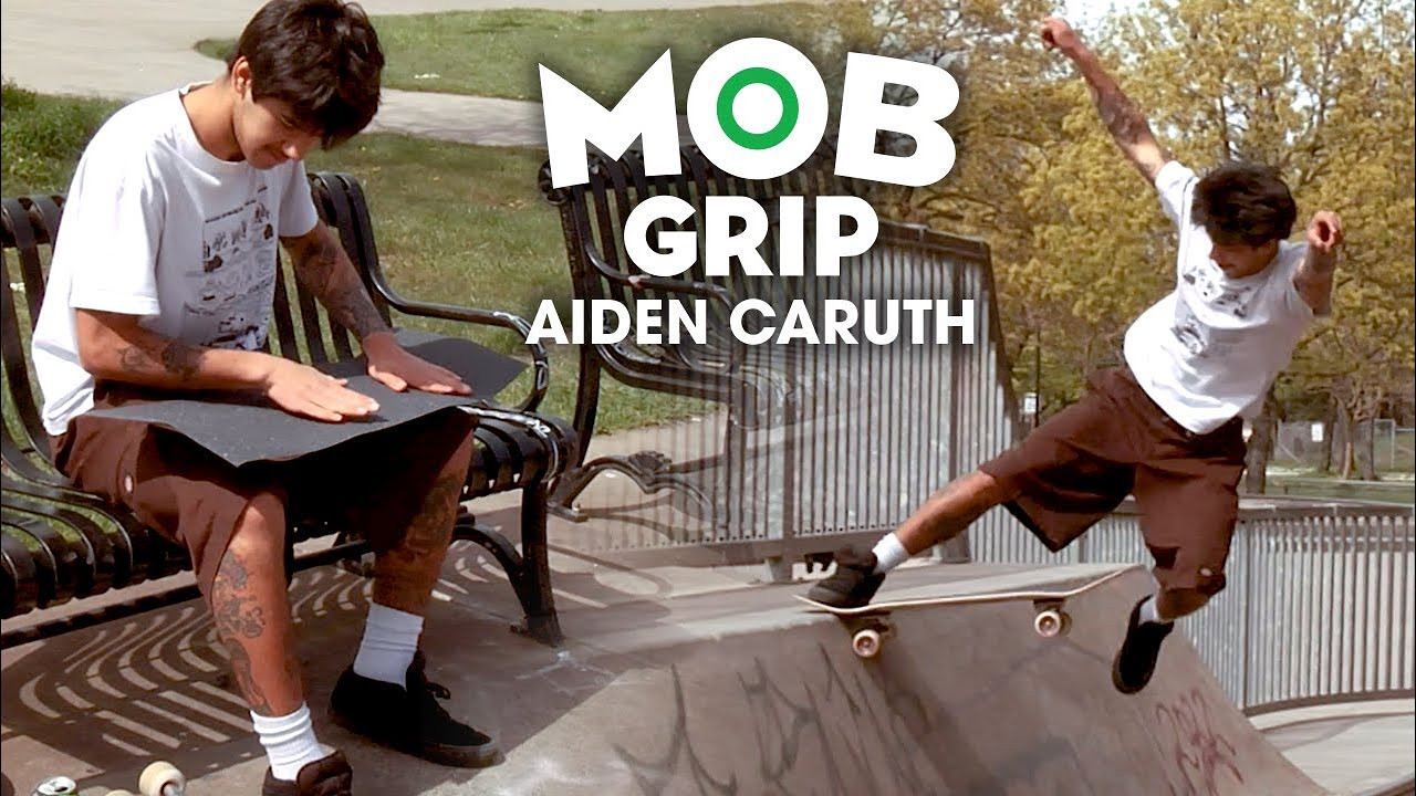 Aiden Caruth shows off his local knowledge of Eugene Skatepark in the latest Grip it and Rip it.<br /><br />Filmed by: Ricky Hatfield<br /><br />🎯 Subscribe and Keep up with #TheGrippiest​​​​ Channel! <br />http://bit.ly/TheGrippiestChannel​​​​<br /><br />MOB Grip is proven the grippiest grip in the game. See for yourself!<br />• The Grippiest - Filtered silicon carbide grip<br />• Cuts Clean, Stays Rough - Trims clean & long lasting <br />• No Bubbles, No Troubles - Perforated for quick deck set up<br />• Stick It and Rip It - Long-lasting stick every time <br /><br />@mobgrip | #TheGrippiest​​​​ | #GraphicMOB​​​​ | #MOBGrip​​​​<br /><br />'Like' Us on Facebook: https://www.facebook.com/mobgrip​​​​<br />Follow Us on Instagram: https://www.instagram.com/mobgrip​​​​<br />Follow Us on Twitter: https://twitter.com/mobgrip​​​​<br /><br />MOBGrip.com | http://nhsskatedirect.com