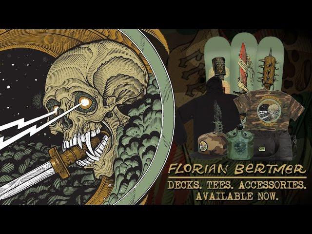 In preparation for the impending apocalypse, Creature has teamed up with Illustration Phenomenon Florian Bertmer to offer a series of goods created to weather the end of times and look good doing it. We proudly present the Creature Army Collection. We painstakingly designed this line at Creature HQ using only the most average materials available. Will these items survive a dirty bomb attack? Probably not, but you'll definitely be looking like a million bucks as your body parts are flying everywhere. FIEND ISSUE, NO MERCY.<br /><br />SHOP CREATURE ARMY GOODS HERE: http://bit.ly/2aQD6cW<br /> <br />Artist: Florian Bertmer - https://instagram.com/florianbertmer<br />Film/Edit: DAF Noah - https://instagram.com/dafnoah<br /><br />SUBSCRIBE to Creature Skateboards: http://bit.ly/CreachTube<br /><br />FOLLOW the Fiend Club:<br />Interweb: http://www.creatureskateboards.com/<br />Facebook: https://www.facebook.com/CreatureSkat...<br />Instagram: https://instagram.com/creaturefiends/<br />Twitter: https://twitter.com/creaturefiends<br />Tumblr: http://creatureskateboards.tumblr.com/