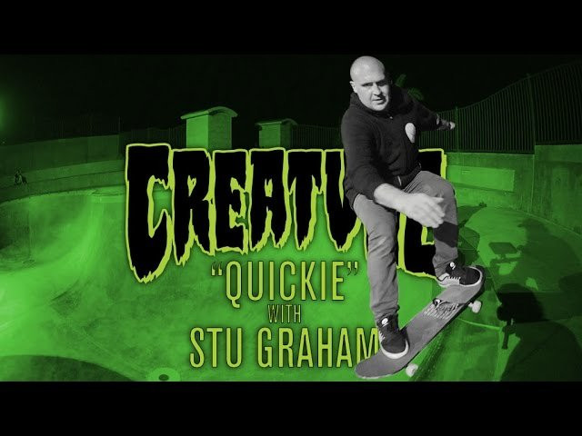 For this Creature Quickie, we catch up with #TheHappyOgre himself, Stu Graham, for some fast concrete hits around the golden state. Is that him in a field of weed?! We ain’t snitching. <br />#RideWithUsDieWithUs <br /><br />Fiend – Stu Graham (@instugraham)<br /><br />Filmed by Mike Brown