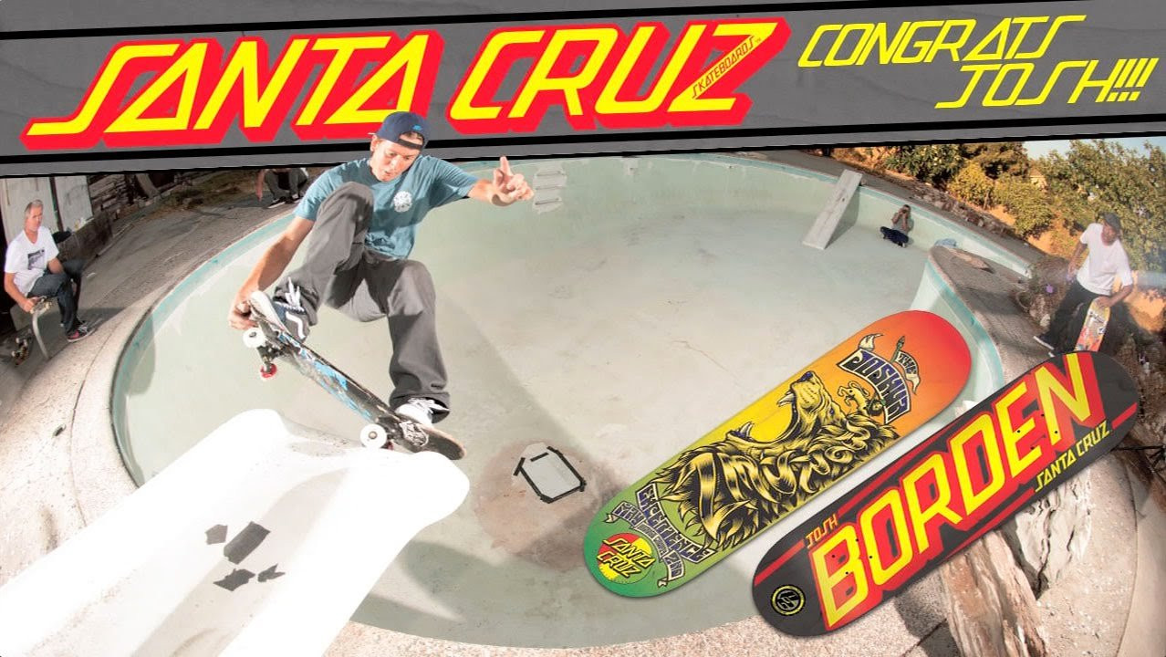 For Josh Borden's 26th Birthday the Santa Cruz Skateboards Team headed down to Omar's pool for some shredding, and threw him a surprise Pro Party! Congrats on joining the professional ranks, Josh...<br />@ibeborden<br />@santacruzskateboards<br /><br />SUBSCRIBE to the First Video Mag In Skateboarding!<br />http://bitly.com/SubscribeToStrangeNotes<br /><br />Stay Social!<br />https://www.facebook.com/strangenotes87<br />https://twitter.com/strangenotes<br />http://instagram.com/strangenotes