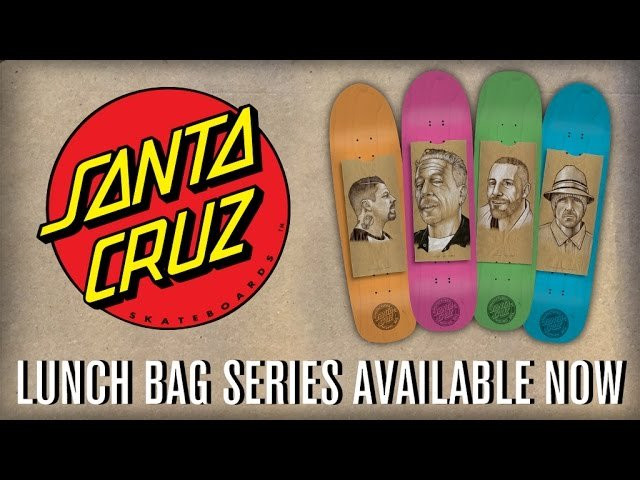 Santa Cruz Skateboards is proud to offer the Lunch Bag Art series featuring Jason Jessee, Eric Dressen, Salba and Tom Knox by Lucas Musgrave. Three years ago, Santa Cruz Art Director, Lucas Musgrave aka Goon, started drawing on his sons lunch bags in the morning before school. With over 300 lunch bags under his belt, they have become an outlet to showcase his incredible artistic ability. For this series, Lucas took photos chosen by each of the four pros and drew them in the same fashion. Each board is on the pros specific shape and size and drawn with Bic pen and white pencil. These decks will be available Spring 2016. Follow Lucas on Instagram: @sc_goon #BishopsBags for daily bag posts.<br /><br />MUSIC:<br />ETERNAL SUMMERS<br />"PLAY DEAD"<br />KANINERECORDS.COM<br /><br />Filmed/Edited by Joe Perrin (@thekillatapes)<br />Assistant Editor: Andrew Cannon (@andrewcannon)