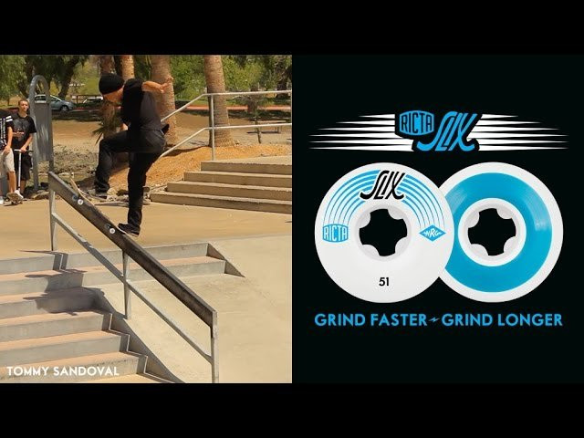 Chula's finest and Street League Vet Tommy Sandoval hits Lakeside Skatepark with the Ricta Slix! The Slix combine our NRG Formula, with a custom molded TPU slide insert for three times more slip and minimal drag on the inside of the wheel for longer and faster grinds. 81b, so they're hard AND fast!<br /><br />@tommygunz__69<br />@strangenotes<br />@rictawheels<br /><br />SAC STORYTELLERS<br />"DUB MILITIA"<br />facebook.com/sacstorytellers<br /><br />SUBSCRIBE to the First Video Mag In Skateboarding!<br />http://bitly.com/SubscribeToStrangeNotes<br /><br />Stay Social!<br />https://www.facebook.com/strangenotes87<br />https://twitter.com/strangenotes<br />http://instagram.com/strangenotes