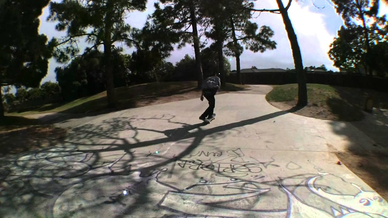 World Traveler, Justin Strubing takes his new OJ pro wheels, "The Traveling Struberries", for a spin at a spot closer to his home: Derby Skatepark for OJ Wheels and Strangenotes.