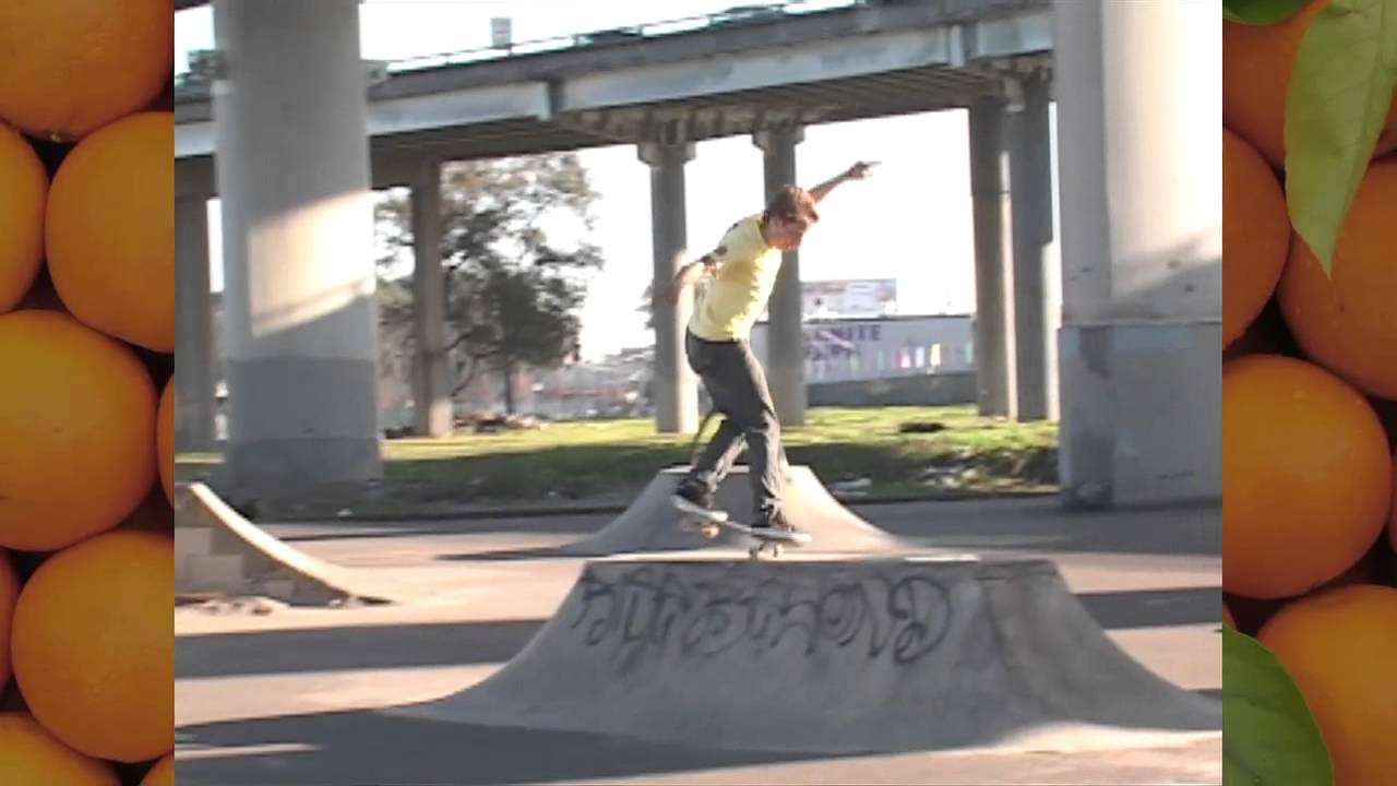 Freshly blended by OJ Wheels, this montage features Daniel Shimizu, Clint Peterson, Willy Akers, Mike Long, Ryan Harris, Marius Syvanen, Wes Kremer, Sid Melvin, Alex Horn, and Jon Dickson. Mmmm... pulpy.