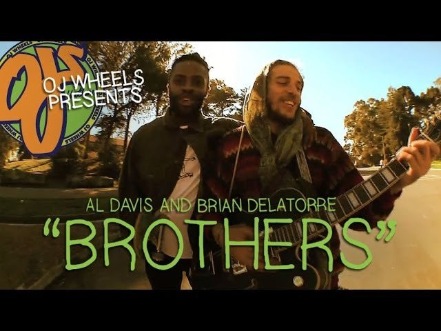 Al Davis A.K.A. Al Butters, takes his smooth stylings to the streets of SF with a little acoustical inspiration from Brian Delatorre. "Brothers" presented by OJ Wheels and Strange Notes.