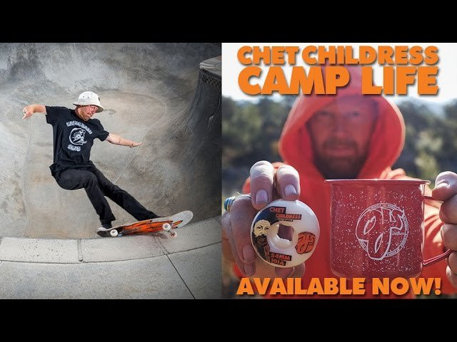 Chet - Camp Life<br />Chet aka Ludacrooks is all about camp life. When the road calls, you answer. Regardless of where you're scoping spots, or waking up in a crusty zone, Chet's mug to go along with his new Pro Juice have you covered in any scenario. Fire up a cup, and #FuckWithTheJuice! <br />@ojwheels<br />@chet3000<br />OJWheels.com