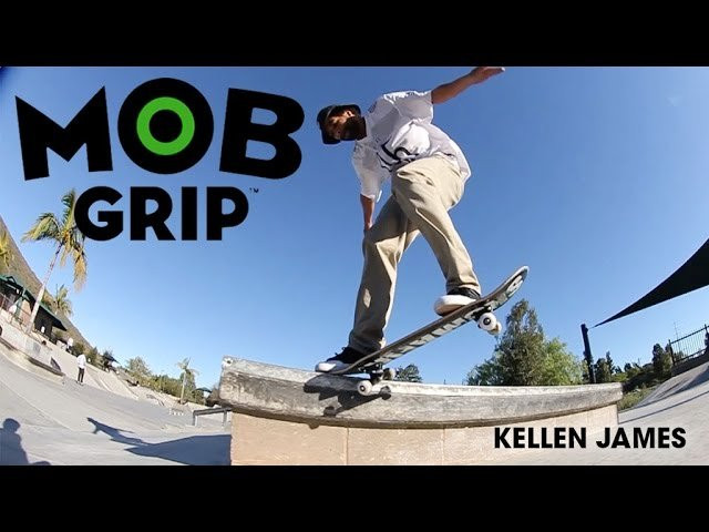MOB FOR LIFE! Kellen James is always steady Mobbin'... Hit up PQ park with Kellen on a fresh setup, and on #TheGrippiest! <br /><br />WHAT'S YOUR FAVORITE SKATE YouTube Channel? COMMENT BELOW:<br /><br /><br /><br />@mobgrip<br />http://mobgrip.com/<br />Edited by Joe Perrin (@thekillatapes)<br /><br />MUSIC:<br />The Good Lawdz<br />"Run In The Night"<br />thegoodlawdz.bandcamp.com