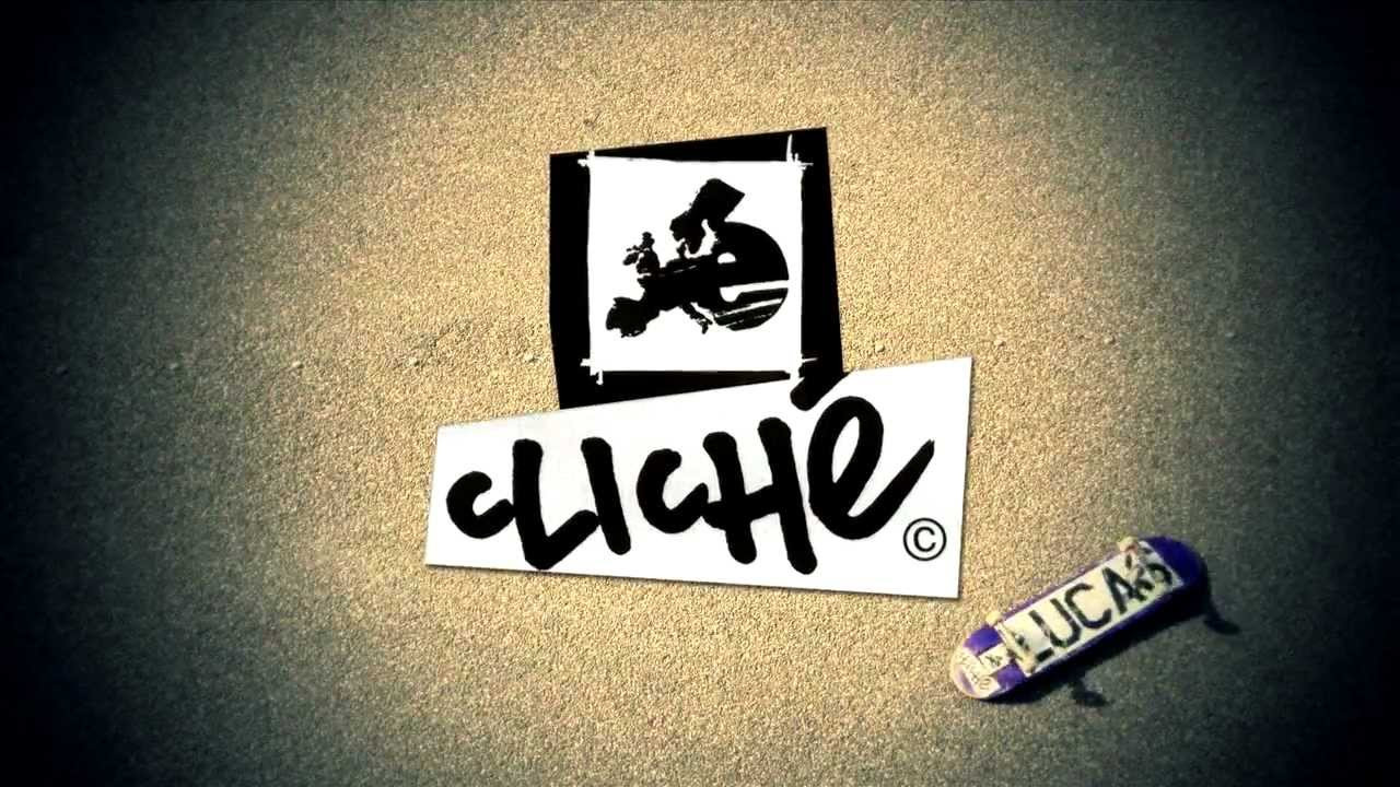 Lucas' commercial for Cliché Skateboards in 2009.