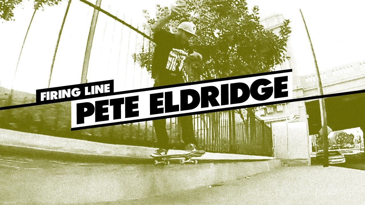 Most skaters will try an all-switch line at some point, either as a deliberate challenge or just for the fun of it. Pete has a rad flow on this one.