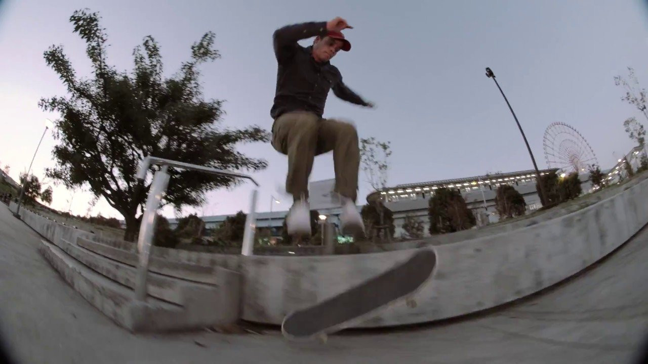 Check out HUF Team Riders Austyn Gillette, Josh Matthews, Brad Cromer, Matt Gottwig, Dick Rizzo, Jake Anderson and special guest Shin Sanbongi as they travel through Nagoya, Osaka and Tokyo. Be Sure to get your hands on the latest copy of Monster Children to see the full print feature! Special thanks to HUF Japan!<br /><br />Video: Martin Reigel and Brandon Kuzma<br />Edit: Martin Reigel<br /><br />www.hufworldwide.com<br />www.hufworldwide.jp