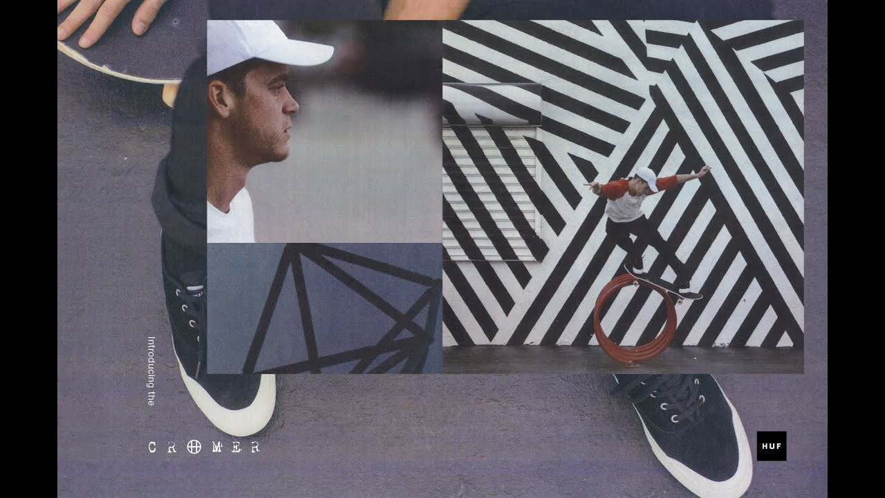 HUF Quality Footwear is proud to present Brad Cromer's debut signature shoe, the Cromer.<br /><br />Straight-forward and to the point, much like Brad’s skating, the Cromer features everything you need in a great skate shoe and nothing more. The nautical inspired styling is accented by the distinct HUF CAP rubberized toe piece. The internal heel counter also features a strategically placed canvas binding that is designed to lock the heel in place. Branding and details were inspired by Brad’s affinity for 90’s noise bands and ‘shoegaze’ cover art.<br /><br />“I wanted something like a blank canvas you could work with, a shoe that was very plain and simple, with a rubber toe cap that would last longer and skate better.” — Brad Cromer<br /><br />Now available at hufworldwide.com, HUF Los Angeles, and at your local HUF retailer.<br /><br />For more information, visit http://www.hufworldwide.com/cromer<br /><br />Shot by Martin Reigel and Brandon Kuzma. Cut by Martin Reigel and Brad Cromer.<br /><br />http://www.hufworldwide.com<br />http://store.hufworldwide.com