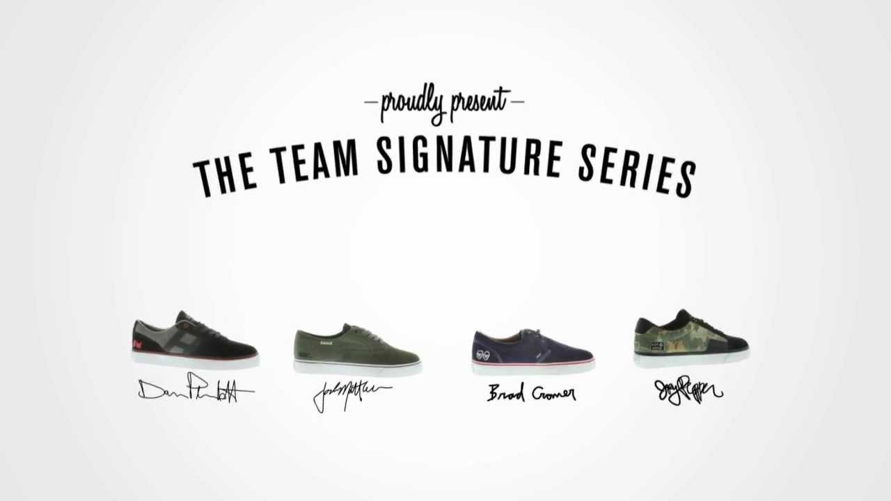 HUF TEAM SIGNATURE COLORWAY SERIES<br /><br />HUF Footwear introduces a series of signature colorways in collaboration with its team riders and their respective board sponsors. Each team rider has selected their favorite HUF Footwear model to be produced in personally appointed colorways and hand-chosen materials, and features the brand logo of each team rider's board sponsor. <br /><br />Available Holiday 2012 at hufworldwide.com and your local HUF retailer.<br /><br />Video by Martin Reigel.