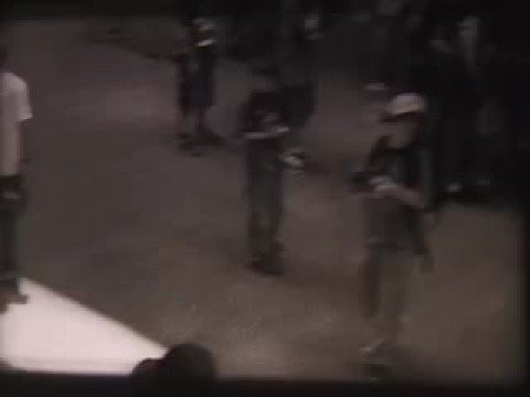 Super 8mm shot by Steve and Hiroko Rodriguez at Clean up the Banks 2003.