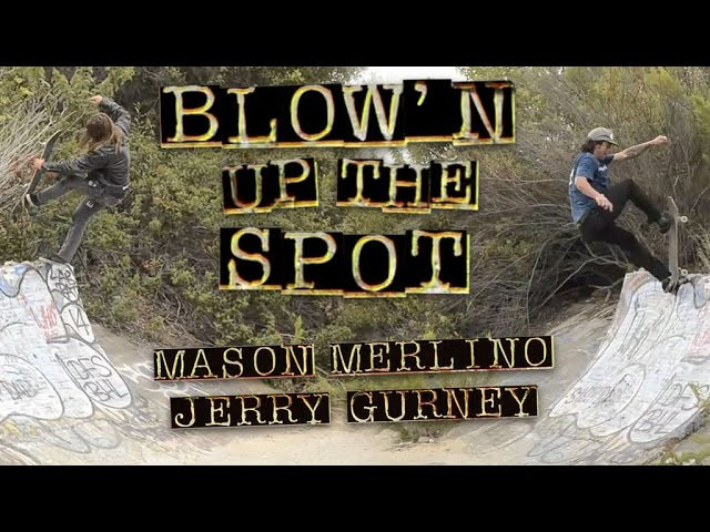 Jerry Gurney and Mason Merlino get crackin' on a crusty DIY in this Blow'n Up The Spot for Independent Trucks! Get stoked on some serious DIY hi-octane shredding...<br />@independenttrucks<br />@givemefreebeers<br />@masonmerlino<br /><br />SUBSCRIBE to the First Video Mag In Skateboarding!<br />http://bitly.com/SubscribeToStrangeNotes<br /><br />Stay Social!<br />https://www.facebook.com/strangenotes87<br />https://twitter.com/strangenotes<br />http://instagram.com/strangenotes